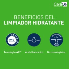 CERAVE LIMPIADORA HIDRATANTE 1 ENVASE 473 ML