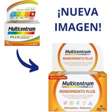 MULTICENTRUM RENDIMIENTO PLUS 30 COMPRIMIDOS