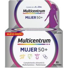 MULTICENTRUM MUJER 50+ 30 COMPRIMIDOS