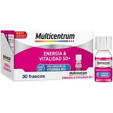 MULTICENTRUM ENERGÍA & VITALIDAD 50+ 30 FRASCOS
