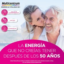 MULTICENTRUM ENERGÍA & VITALIDAD 50+ 30 FRASCOS