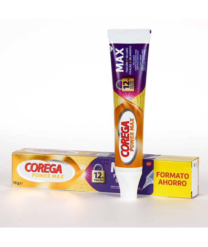 COREGA MAX FIJACION + CONFORT 1 TUBO 70 G SIN SA