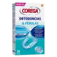 COREGA ORTODONCIAS & FERULAS 36 TABLETAS LIMPIAD