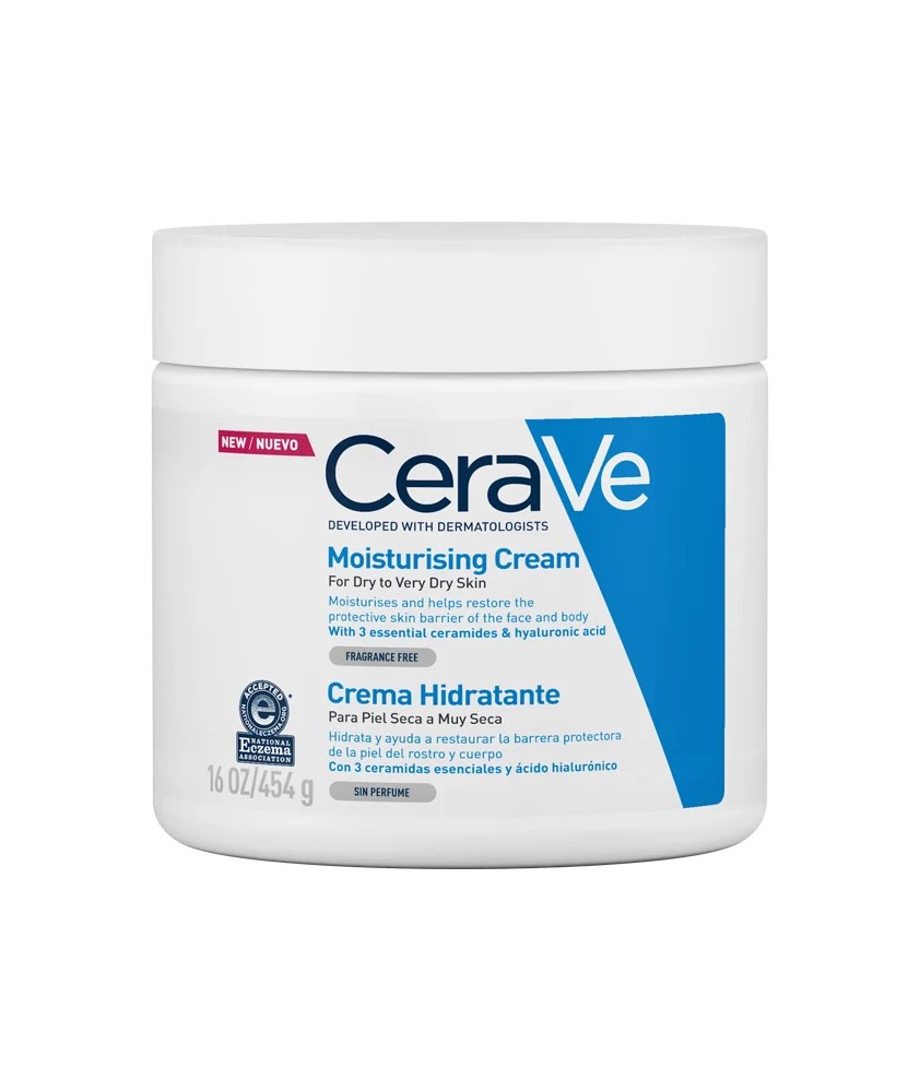 CERAVE CREMA HIDRATANTE PIEL SECA 1 ENVASE 454 GR