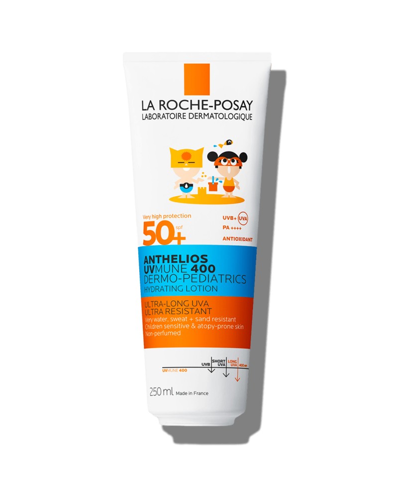 ANTHELIOS SPF 50+ DERMOPEDIATRICS LECHE 1 ENVASE 250 ML