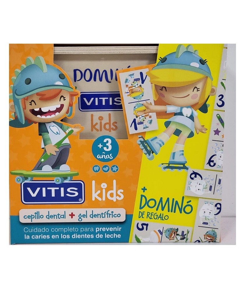 VITIS KIDS GEL DENTIFRICO + CEPILLO + GADGET 50