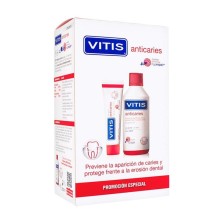 VITIS ANTICARIES PACK 1 ENVASE 100 ML  PASTA + 1