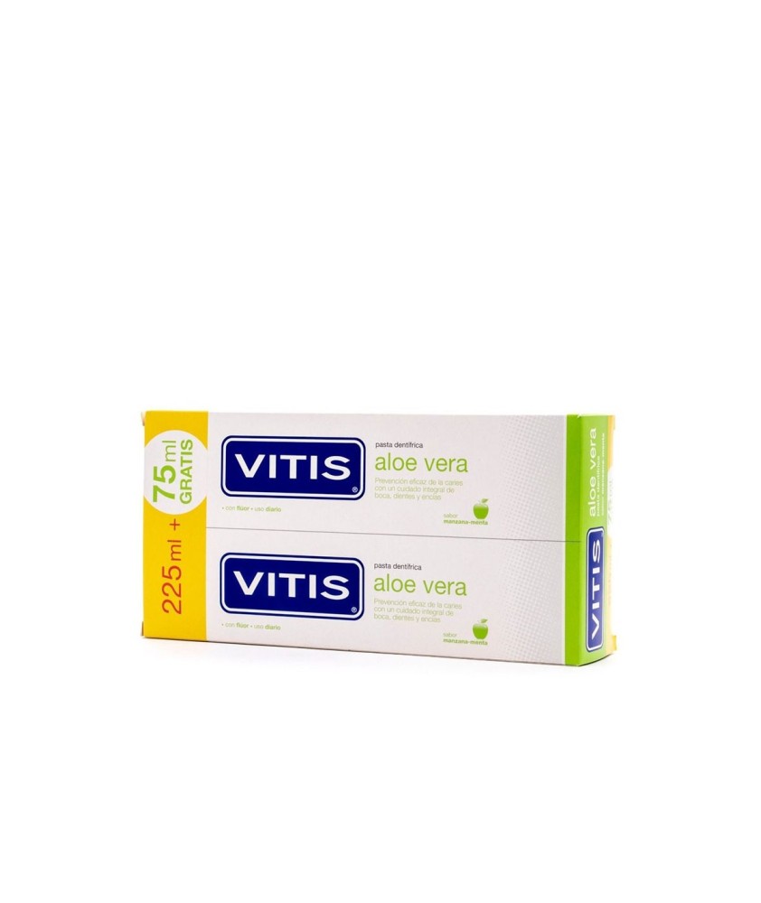 VITIS ALOE VERA PASTA DENTIFRICA 2 ENVASES 150 M