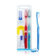 CEPILLO DENTAL ADULTO VITIS MEDIO DUPLO