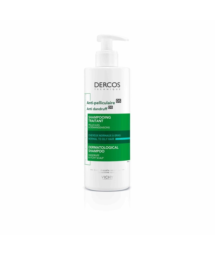DERCOS CHAMPÚ ANTICASPA DS CABELLO NORMAL A GRASO 400 ML
