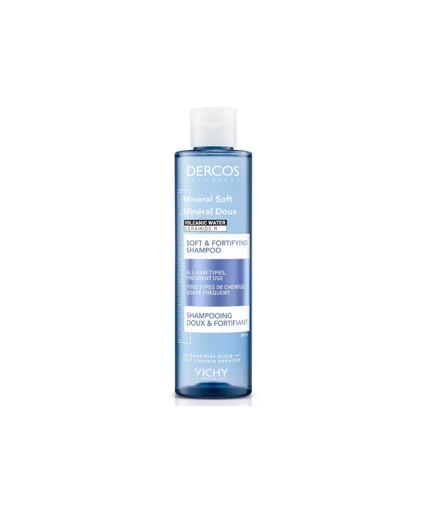 DERCOS TECHNIQUE MINERAL SUAVE CHAMPÚ USO FRECUENTE 200 ML