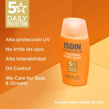 ISDIN FOTOPROTECTOR FUSION WATER MAGIC GLOW SPF 50 1 ENVASE 50 ML
