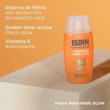 ISDIN FOTOPROTECTOR FUSION WATER MAGIC GLOW SPF 50 1 ENVASE 50 ML