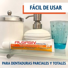 ALGASIV PROTECTION PLUS PASTA ADHESIVA PARA PROTESIS DENTALES 1 TUBO 40 G