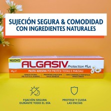 ALGASIV PROTECTION PLUS PASTA ADHESIVA PARA PROTESIS DENTALES 1 TUBO 40 G