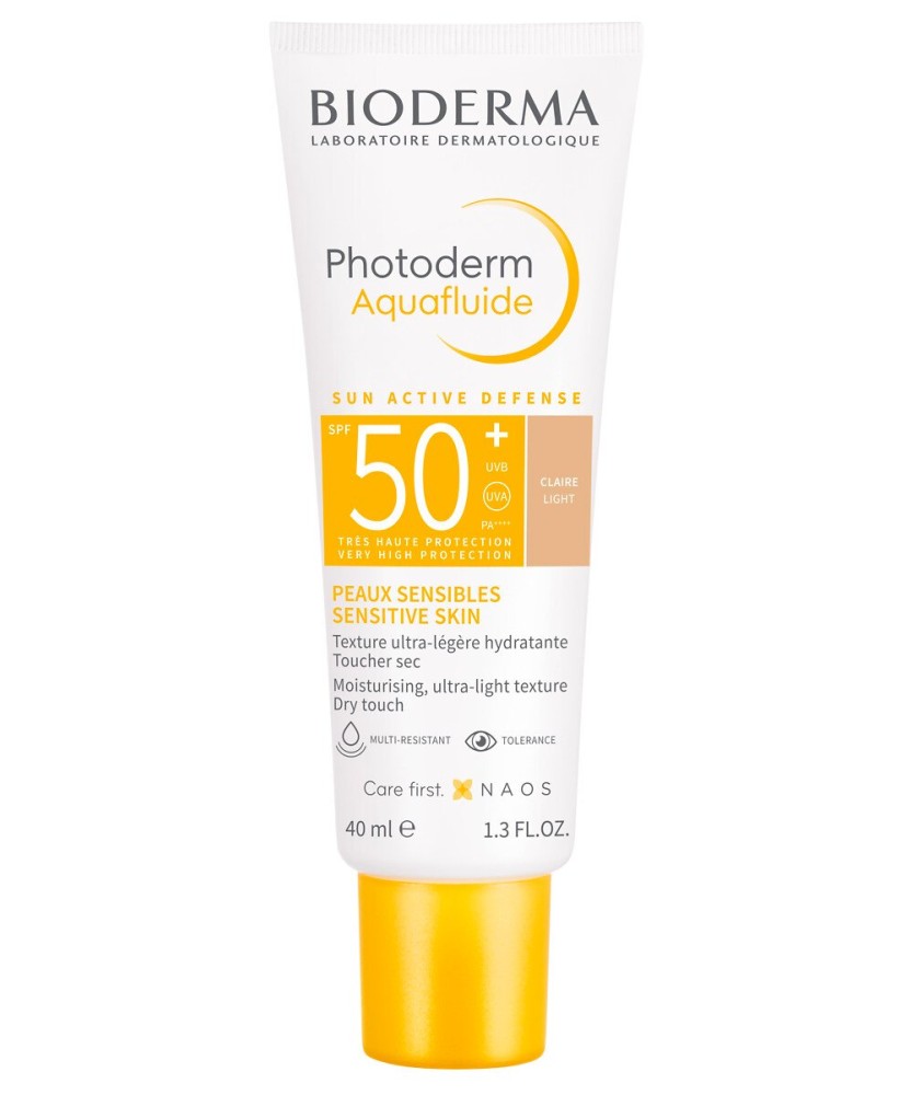 PHOTODERM MAX SPF 50+ AQUAFLUIDO BIODERMA CLARO