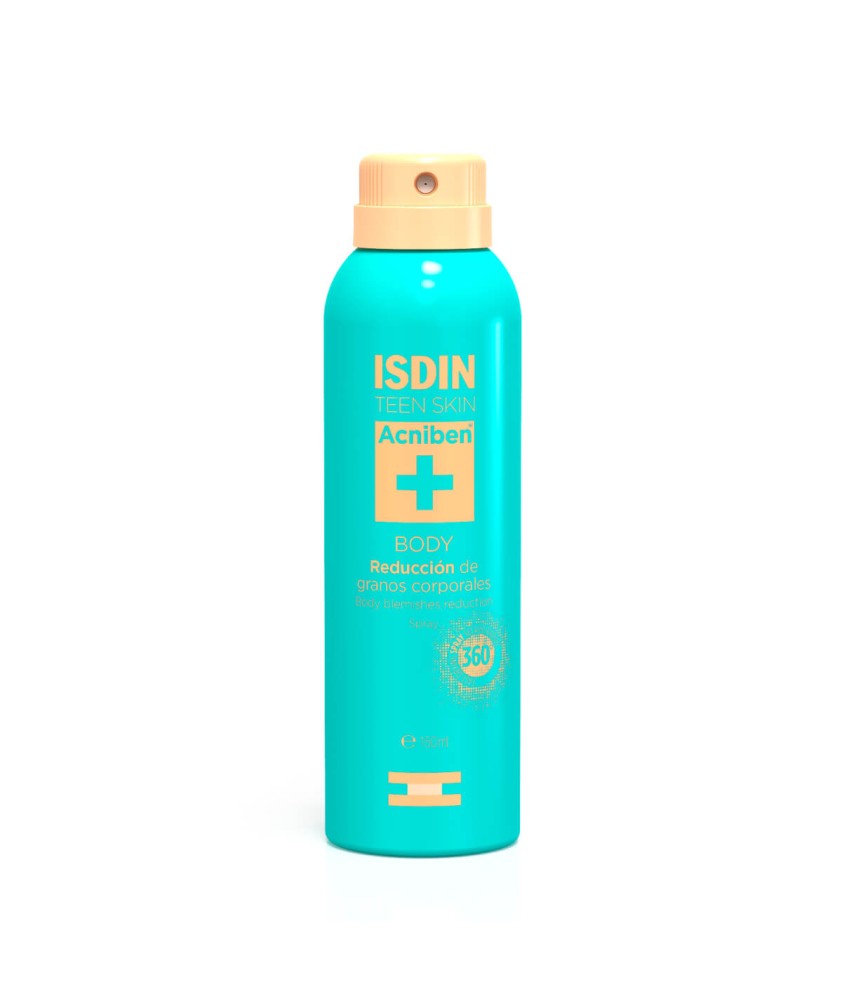 ISDIN TEEN SKIN ACNIBEN BODY REDUCCION GRANOS CORPORALES SPRAY 150 ML