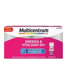MULTICENTRUM ENERGIA & VITALIDAD 50+ 15 FRASCOS