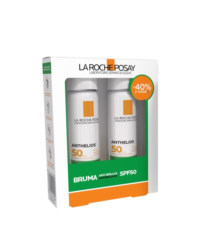 DUPLO ANTHELI0S BRUMA INVISIBLE ANTI-BRILLOS SPF 50+ ROSTRO