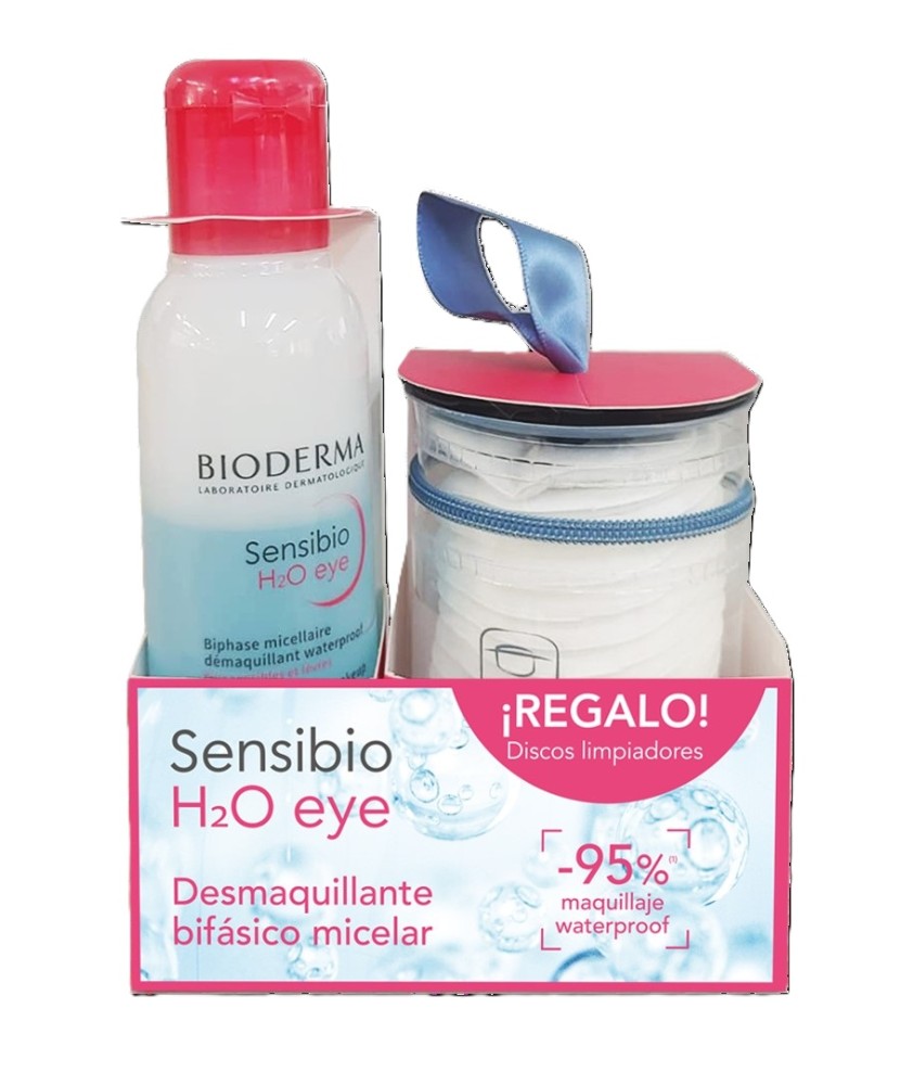 SENSIBIO H2O EYE DESMAQUILLANTE + REGALO DISCOS