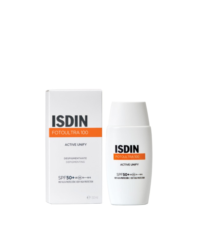 FOTOULTRA 100 ISDIN ACTIVE UNIFY FUSION FLUID 50+