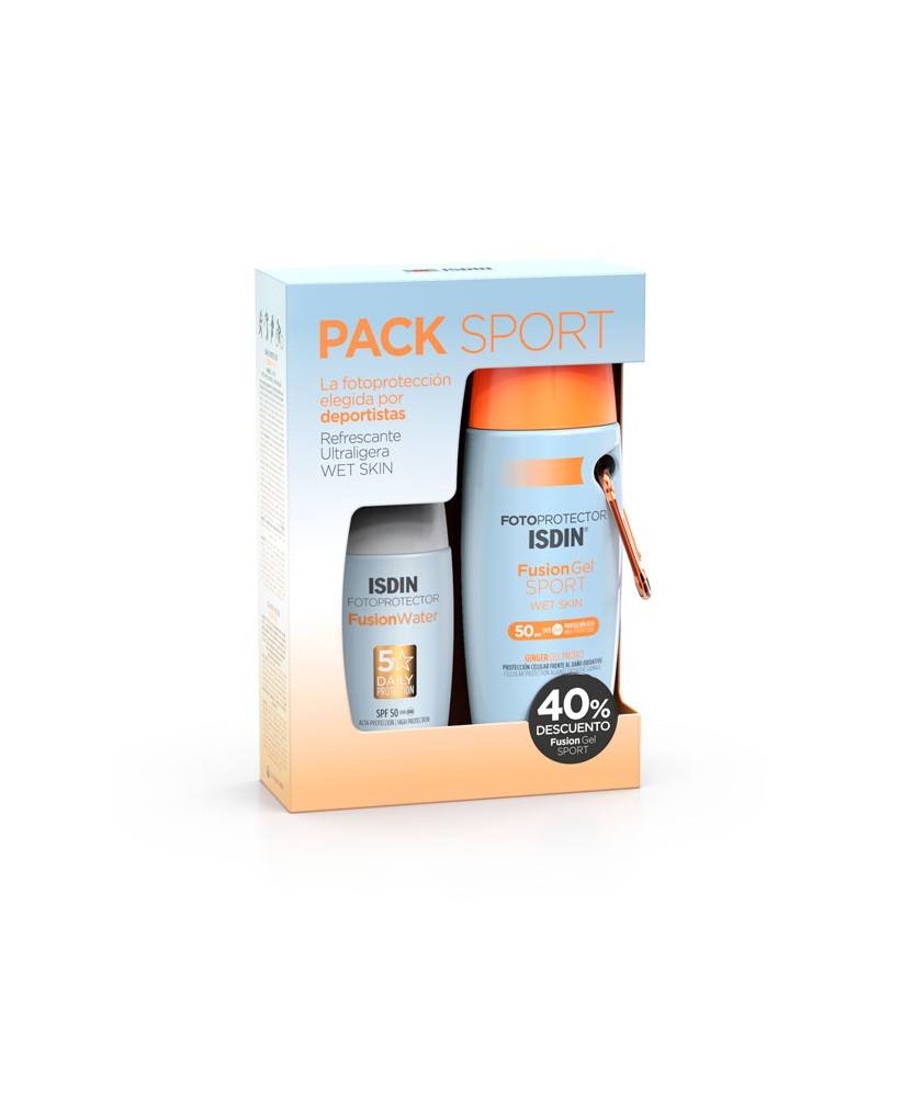 ISDIN PACK FUSION GEL SPORT 100 ML + FW MAGIC 50ML
