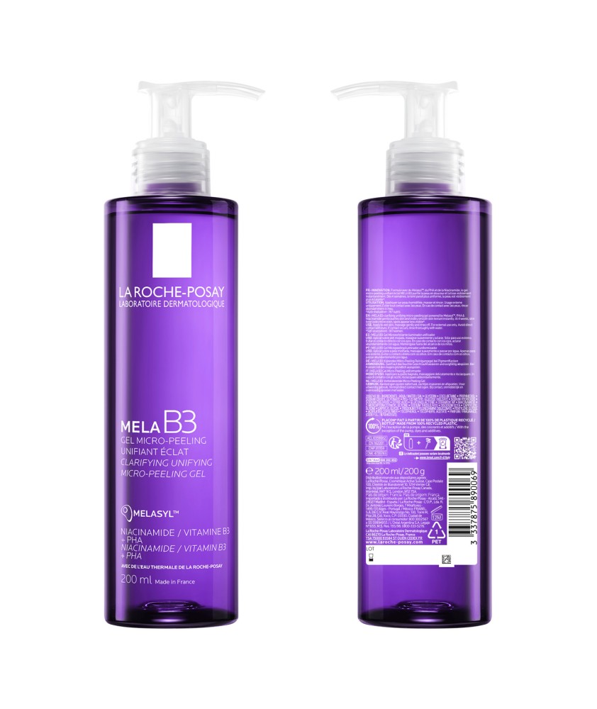 MELA B3 LIMPIADOR LA ROCHE POSAY GEL MICRO-PEELING 200 ML