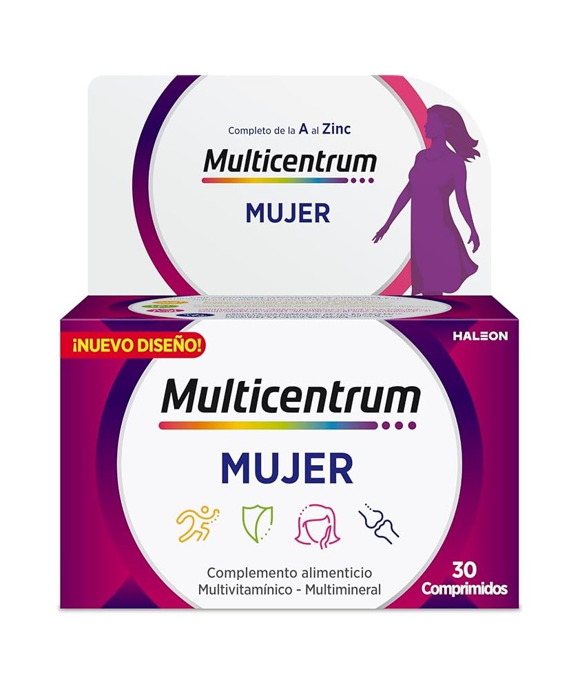 MULTICENTRUM MUJER 30 COMPRIMIDOS 20% PROMOCION