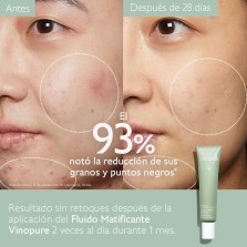 CAUDALIE VINOPURE FLUIDO MATIFICANTE HIDRATANTE 40 ML