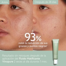 CAUDALIE VINOPURE FLUIDO MATIFICANTE HIDRATANTE 40 ML