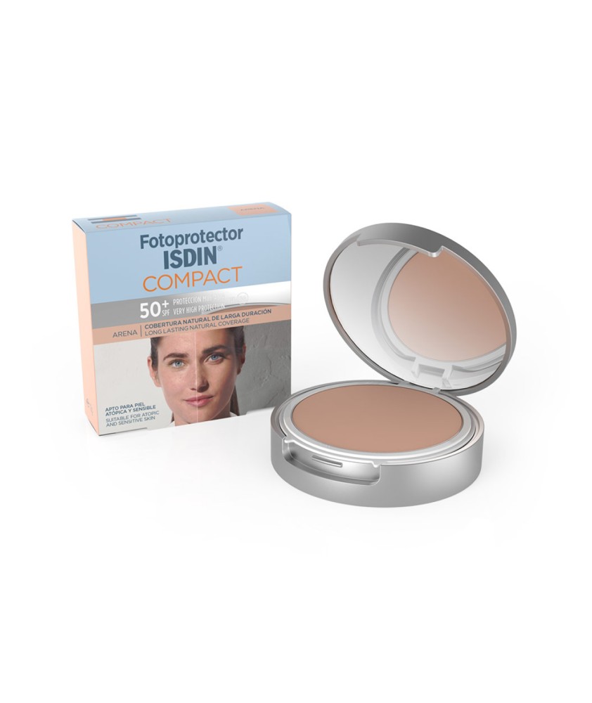 FOTOPROTECTOR ISDIN COMPACT SPF 50+ MAQUILLAJE LIGHT
