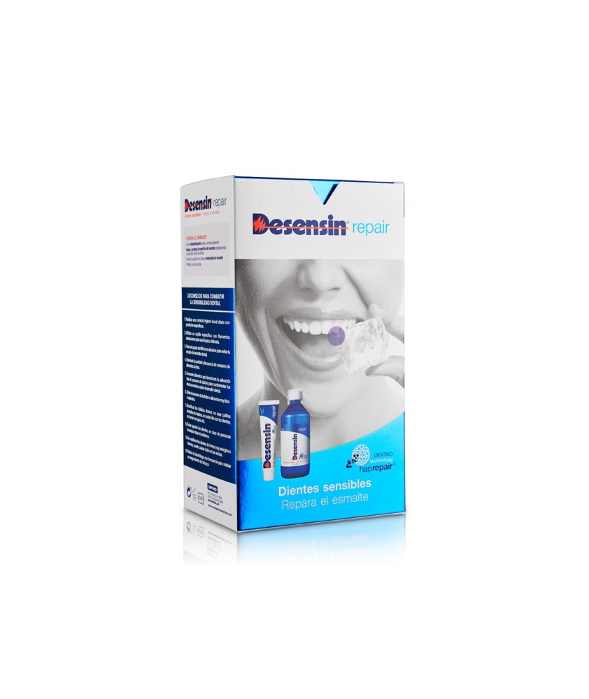 DESENSIN REPAIR PASTA DENTAL + COLUTORIO PACK 75